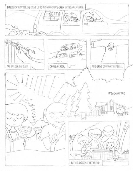 SAMPLE PROJECT: Grandma's Cabin - image 6 - student project
