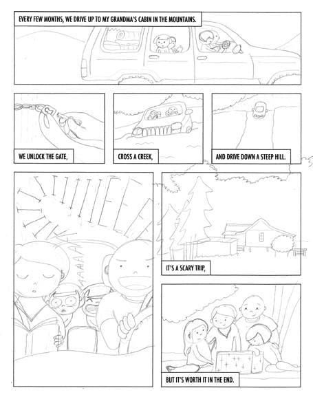 SAMPLE PROJECT: Grandma's Cabin - image 5 - student project