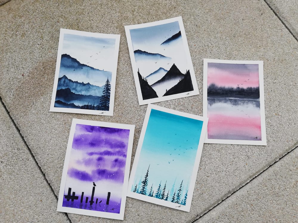 Serene landscapes - image 1 - student project