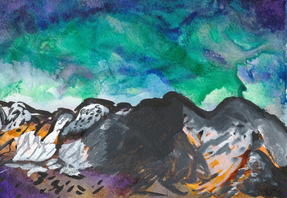 INKcredible: Poppies & Landscapes - image 2 - student project