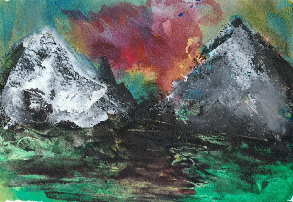 INKcredible: Poppies & Landscapes - image 3 - student project