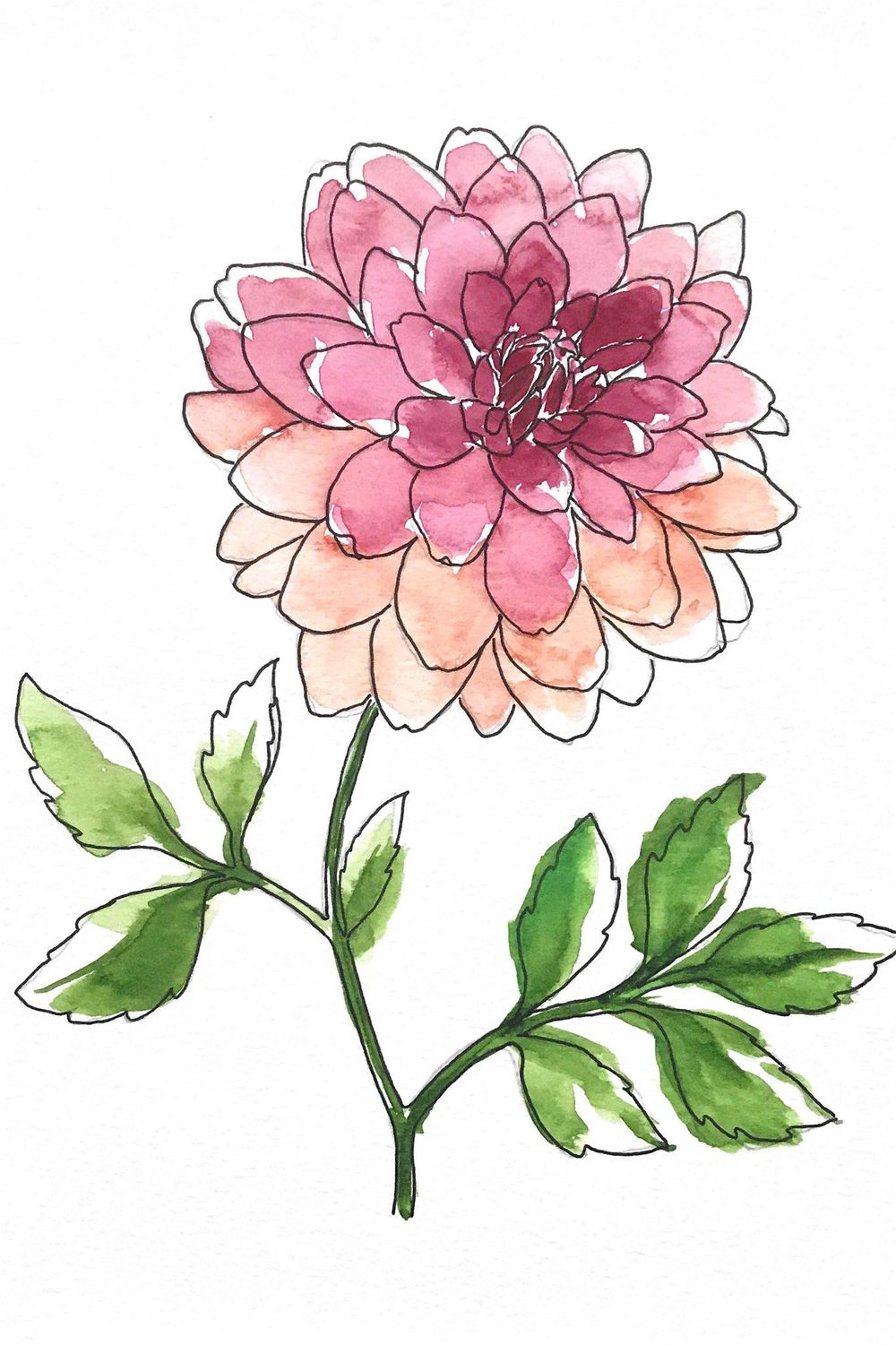 Dahlia - Realistic Style - image 2 - student project