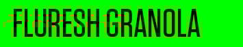 Fluresh Granola Label - image 1 - student project