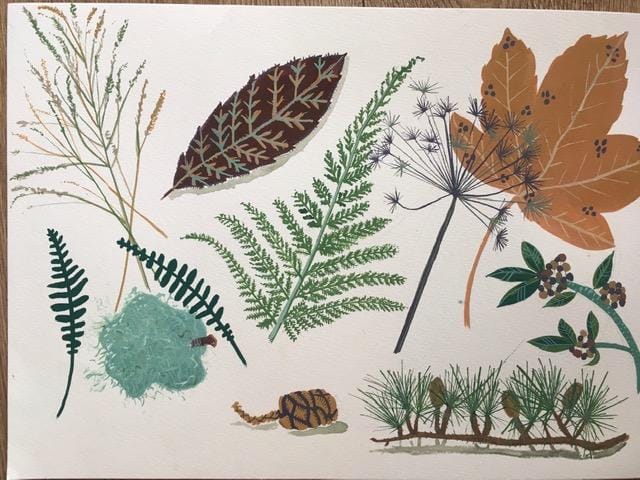gouache patterns... - image 3 - student project