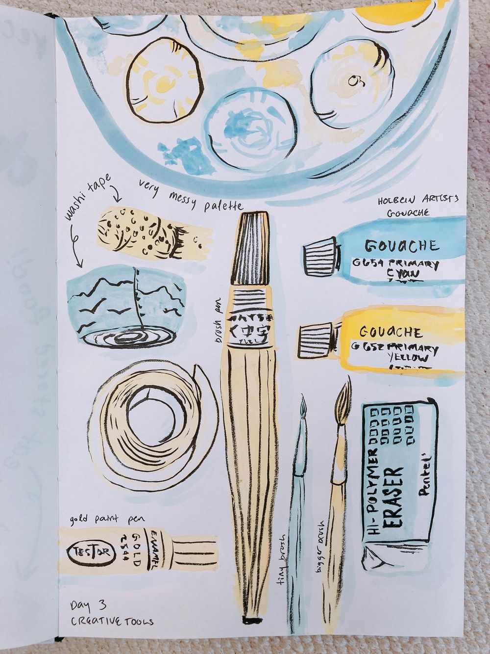 illustrated journalling - image 1 - student project