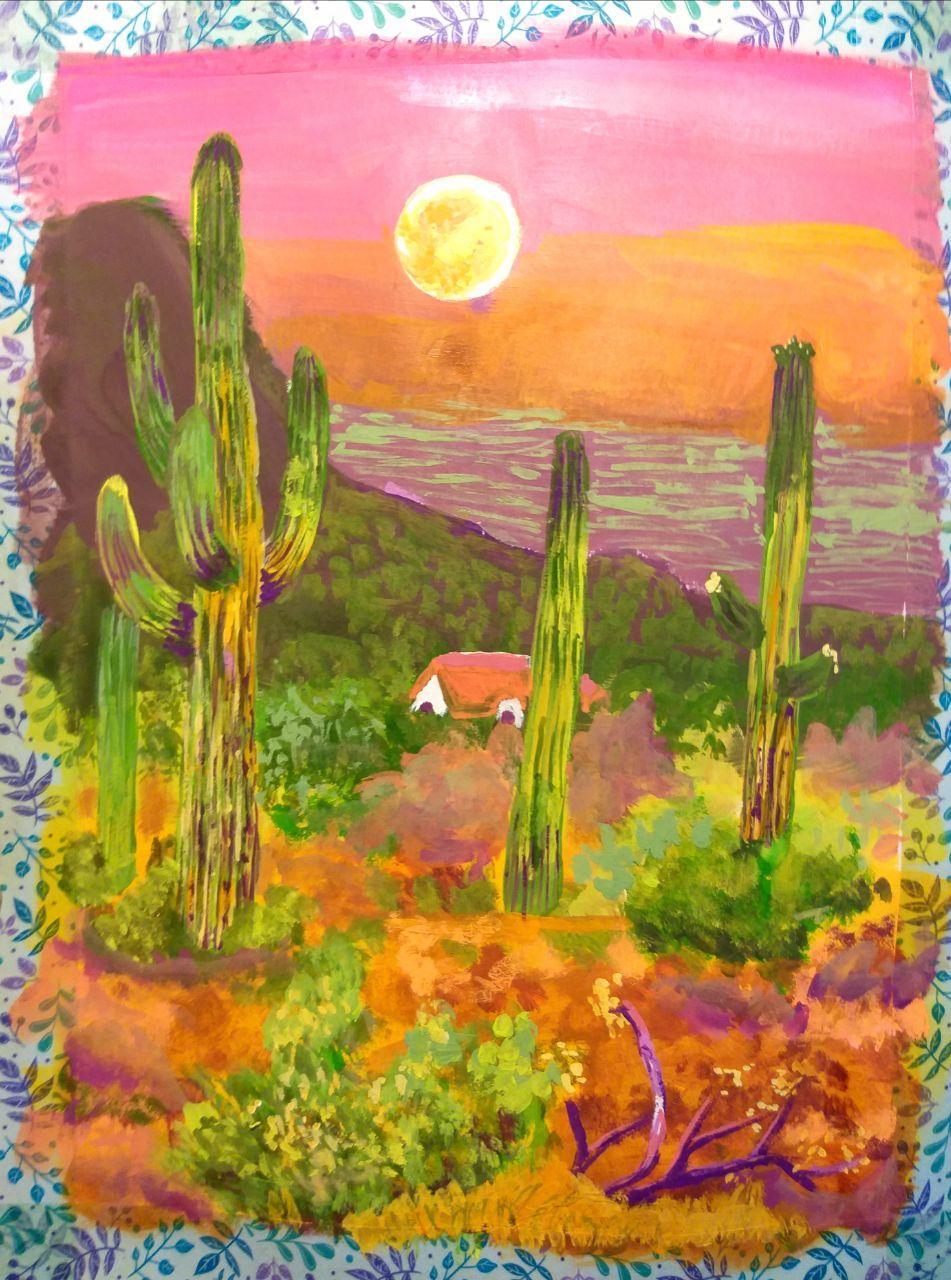 Desert landscape - image 1 - student project