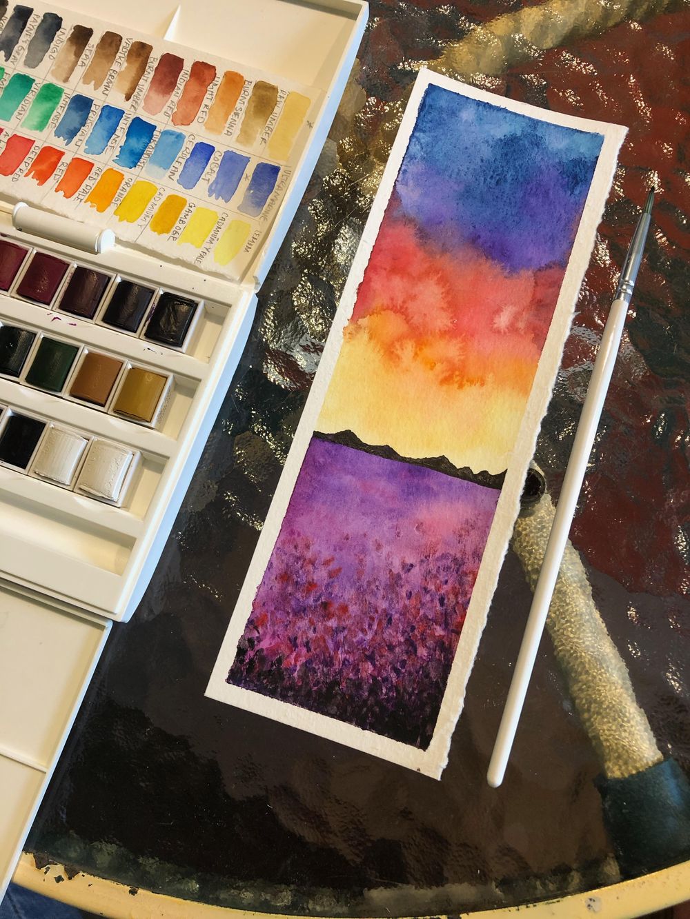 Watercolor Landscapes - image 3 - student project