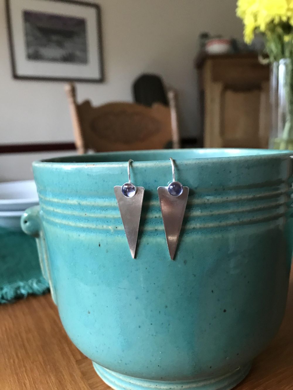 Honeycomb Earrings - image 1 - student project