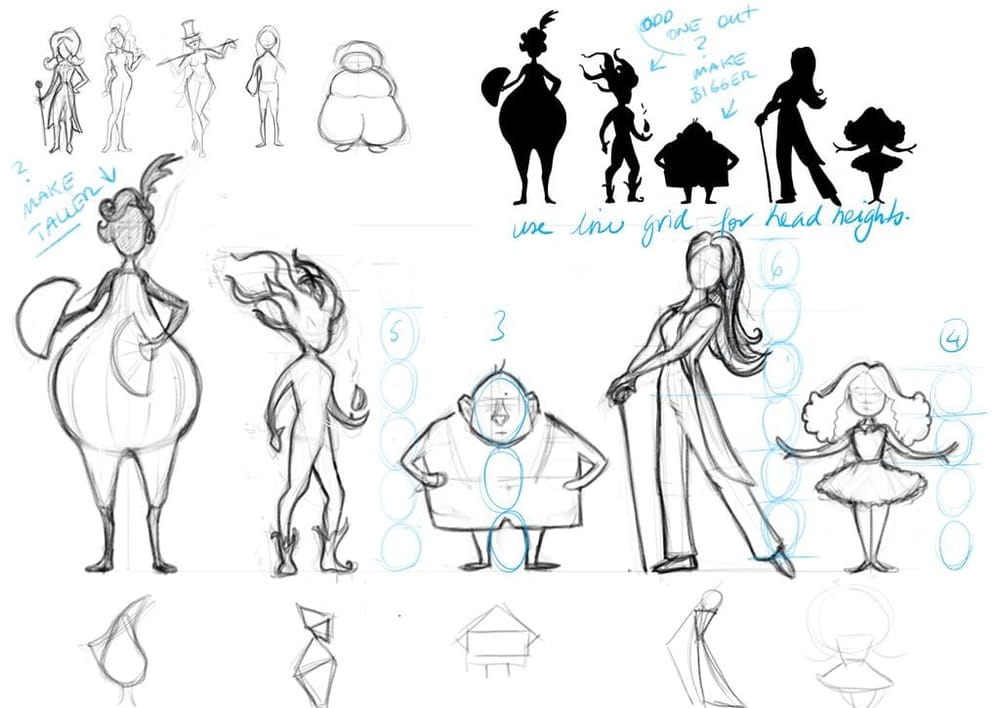 Character shape building - image 3 - student project