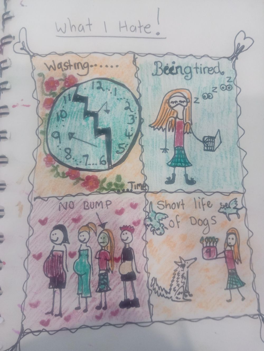 Visual Journaling drawing your feelings. - image 5 - student project