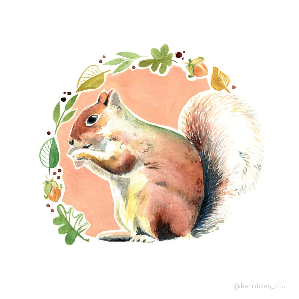 Seasonal Animal Portraits - image 2 - student project