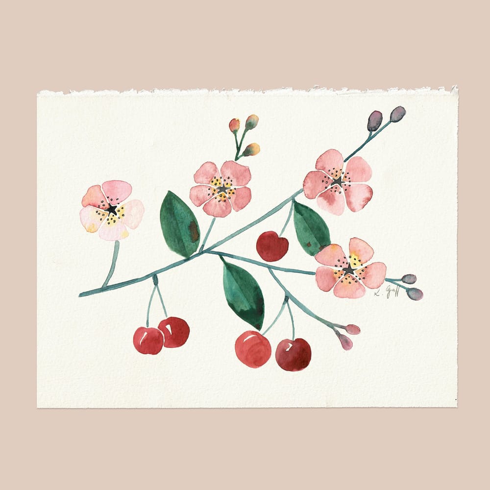 Citrus Blooms & Cherry Blossoms - image 2 - student project
