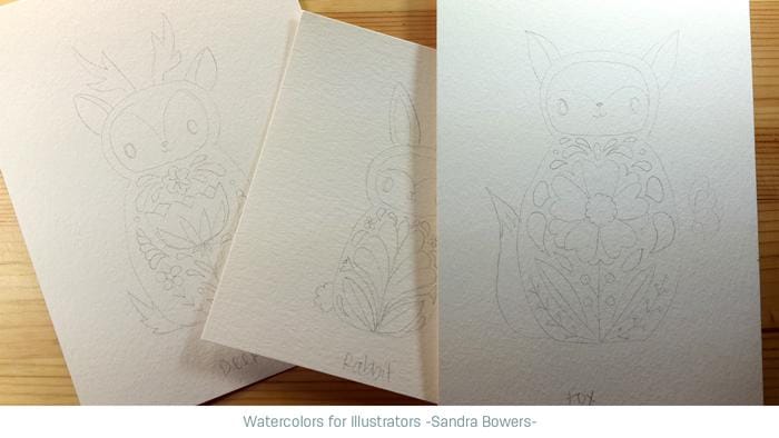 Woodland Nesting Doll - Deer - image 1 - student project
