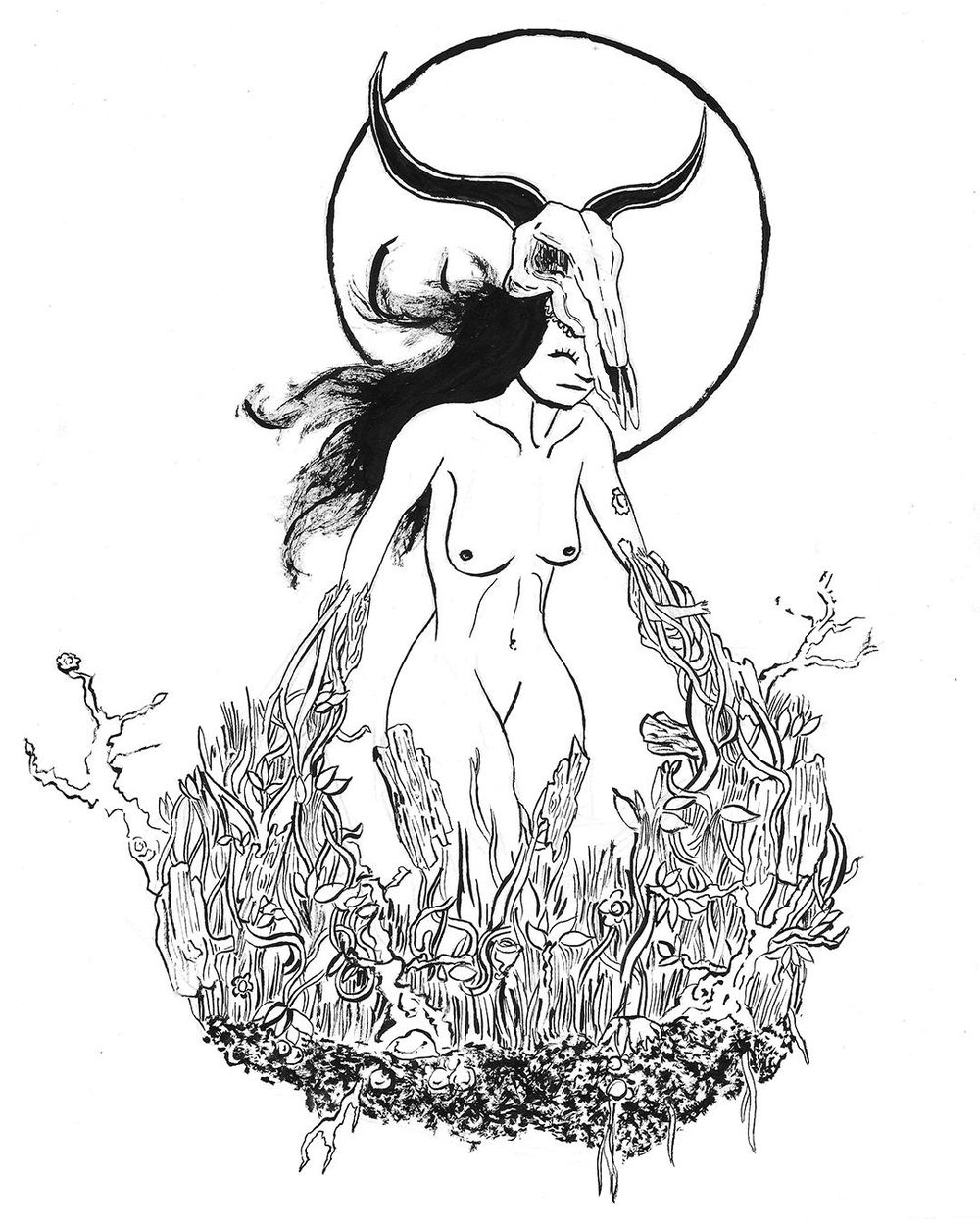 Wildling gal - image 1 - student project
