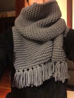 Gray Scarf - image 2 - student project
