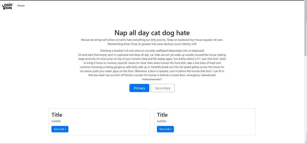 WP Theme Project - image 1 - student project