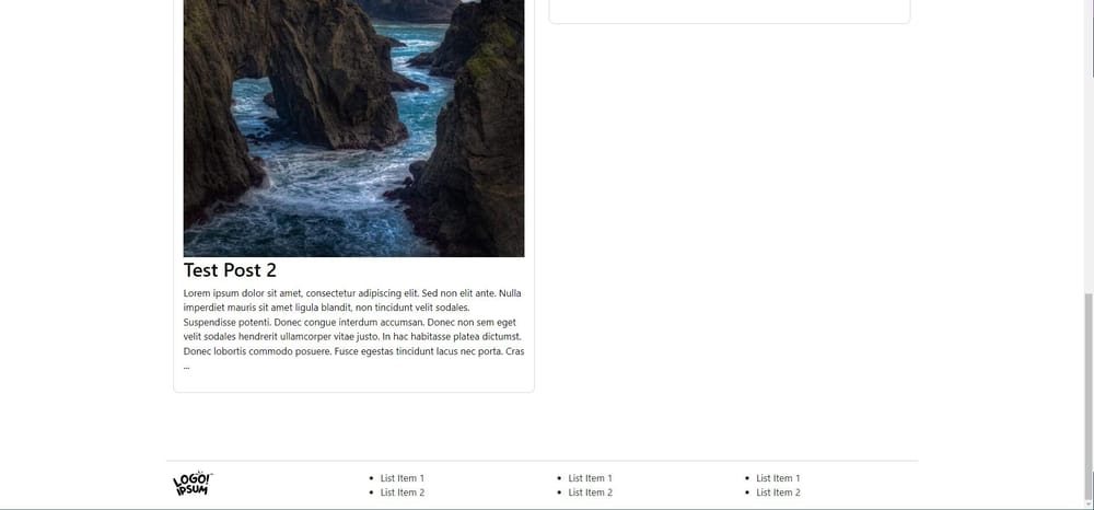 WP Theme Project - image 3 - student project