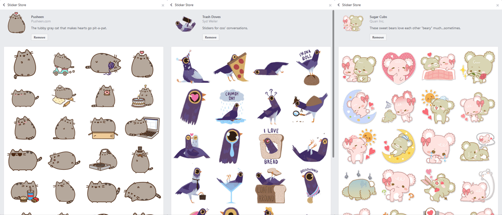 Custom Chat Stickers - image 1 - student project