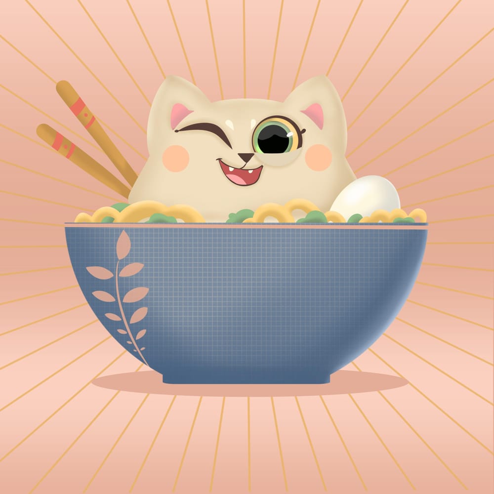 Ramen Cat - image 1 - student project