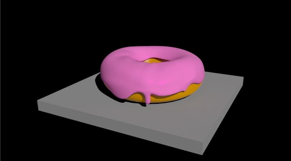Donut Render - image 1 - student project