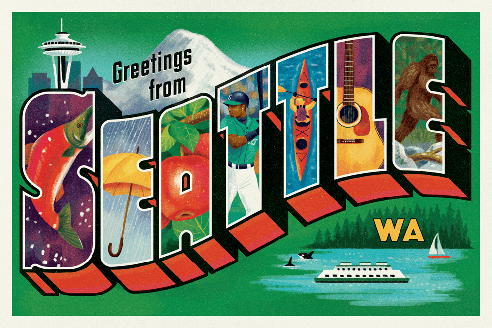 Greetings From Seattle - image 1 - student project