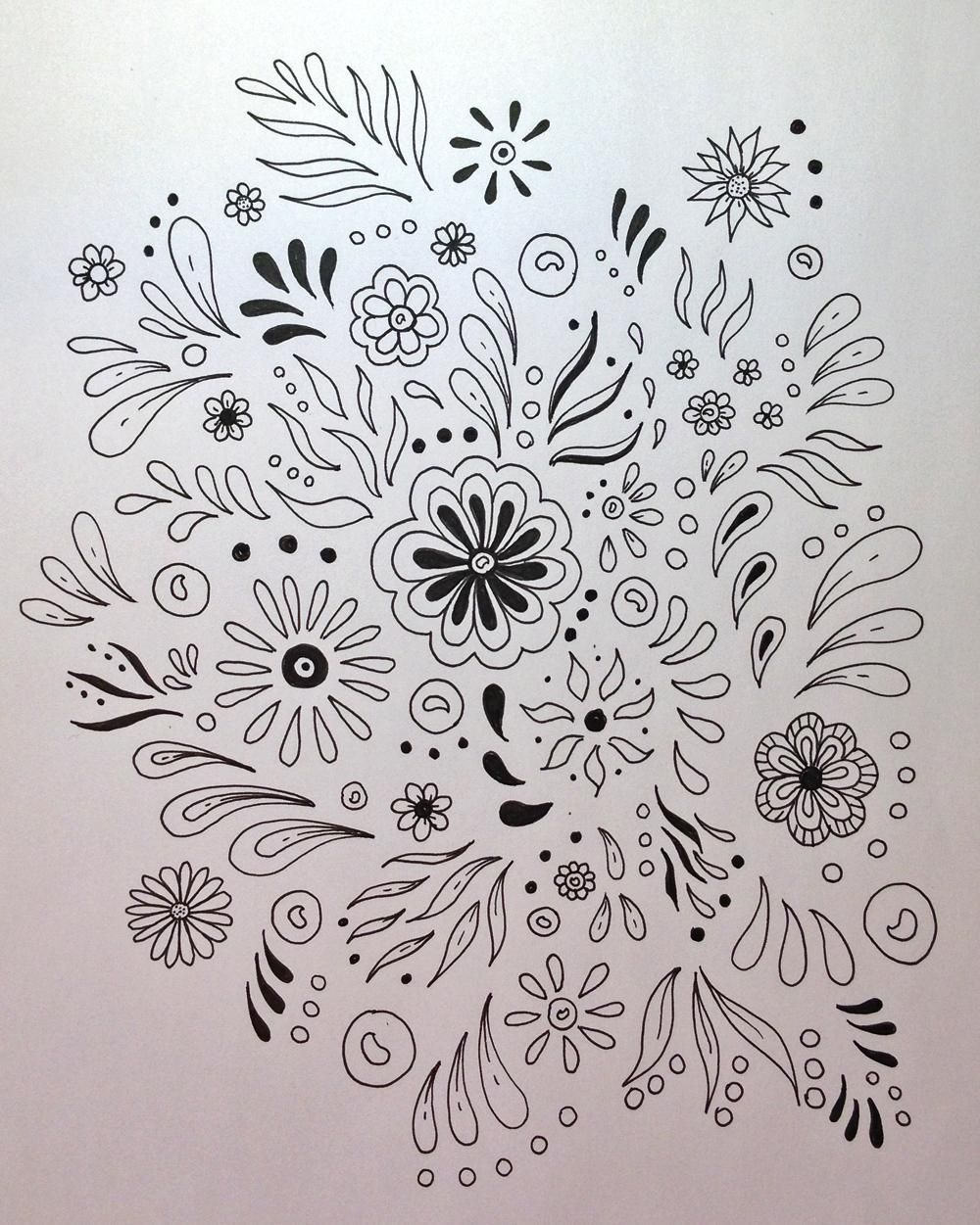 Sample of Page Fill and Mandala Stages - image 1 - student project