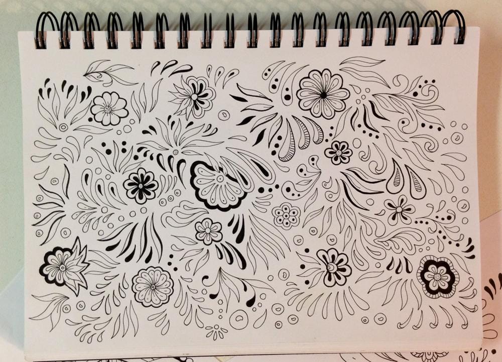 Sample of Page Fill and Mandala Stages - image 2 - student project