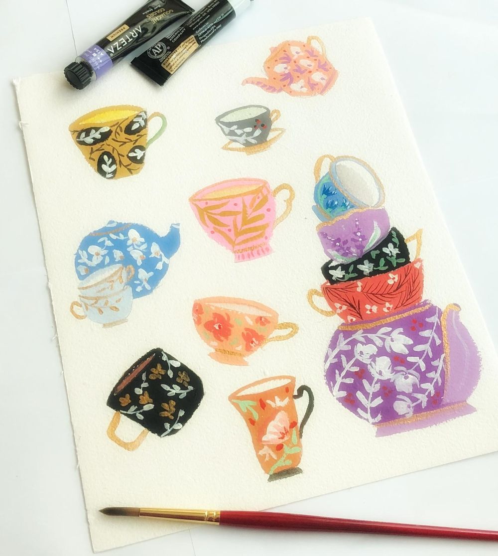 Gouache - image 1 - student project