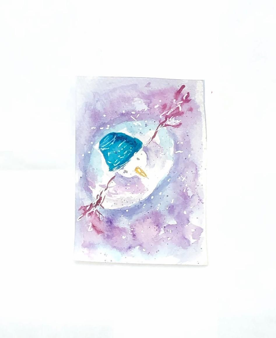 Christmas postcards - image 2 - student project