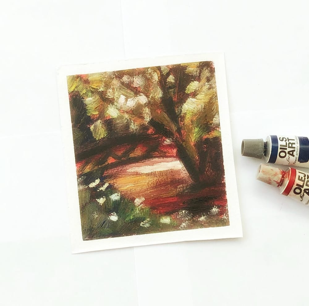 Impressionist landscape- Simplification - image 1 - student project