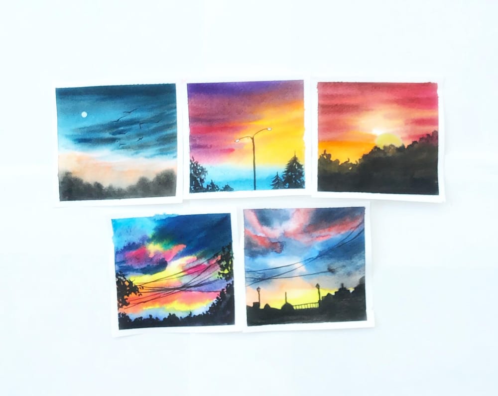 50days of watercolor challenge - image 1 - student project