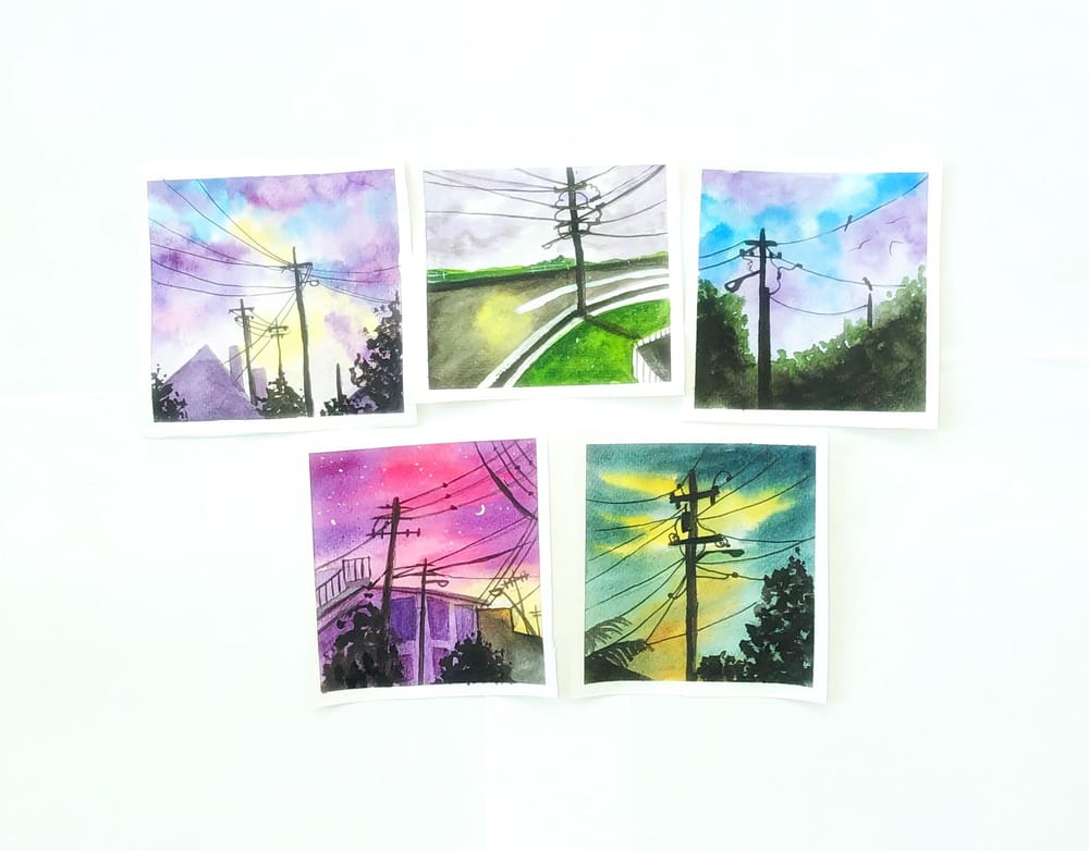 50days of watercolor challenge - image 4 - student project