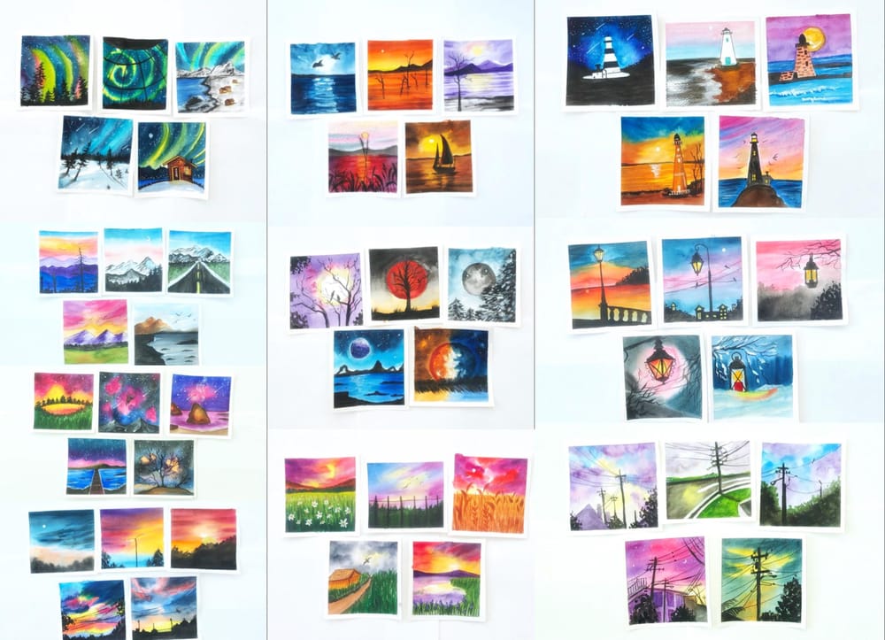 50days of watercolor challenge - image 11 - student project