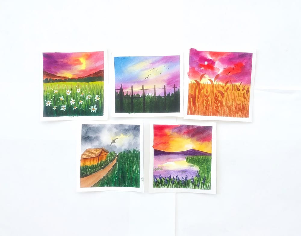 50days of watercolor challenge - image 5 - student project