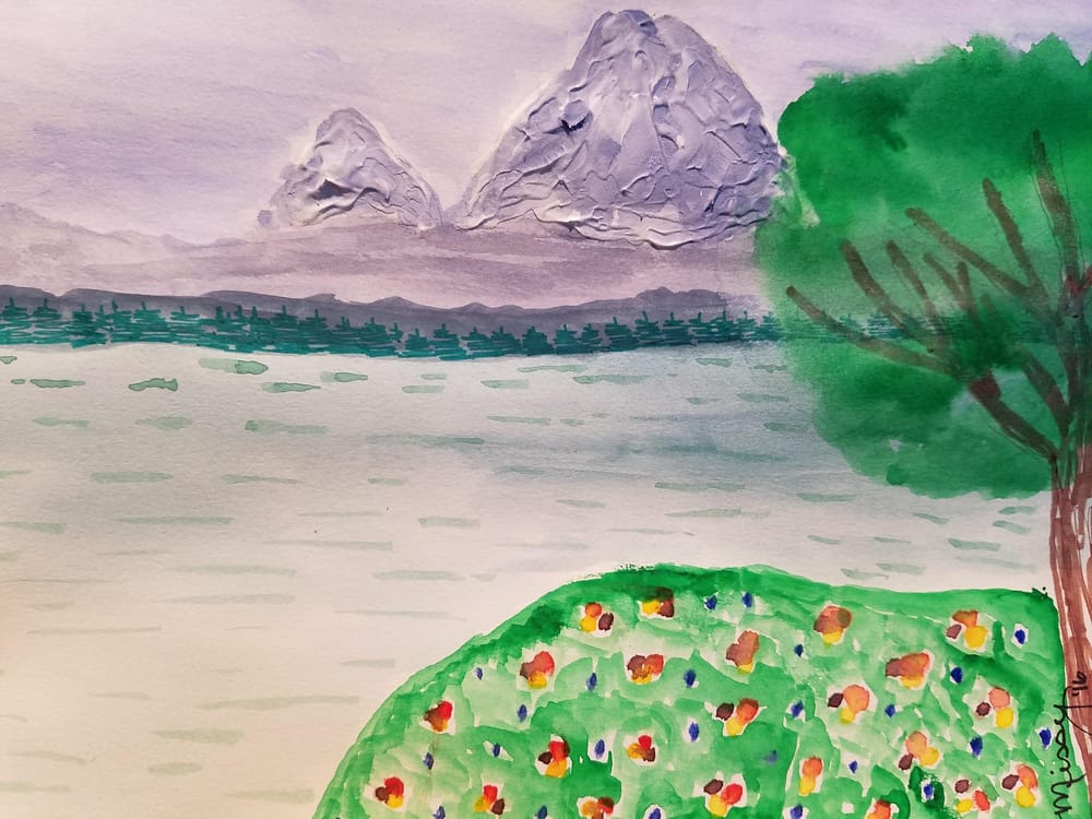 Finishing a Picture with different mediums. - image 1 - student project