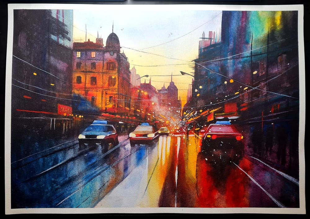 Street Scene - image 1 - student project