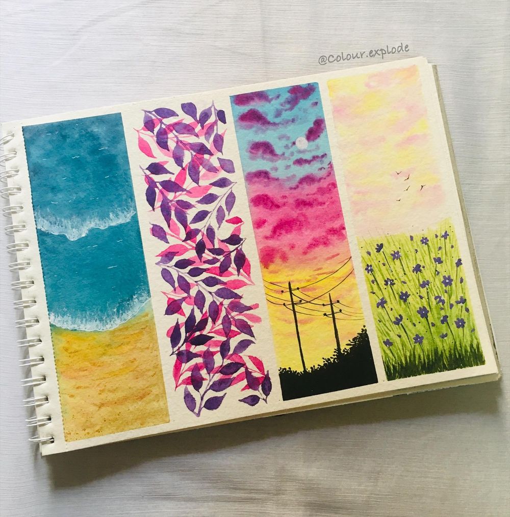 21 days of watercolor practice - image 3 - student project