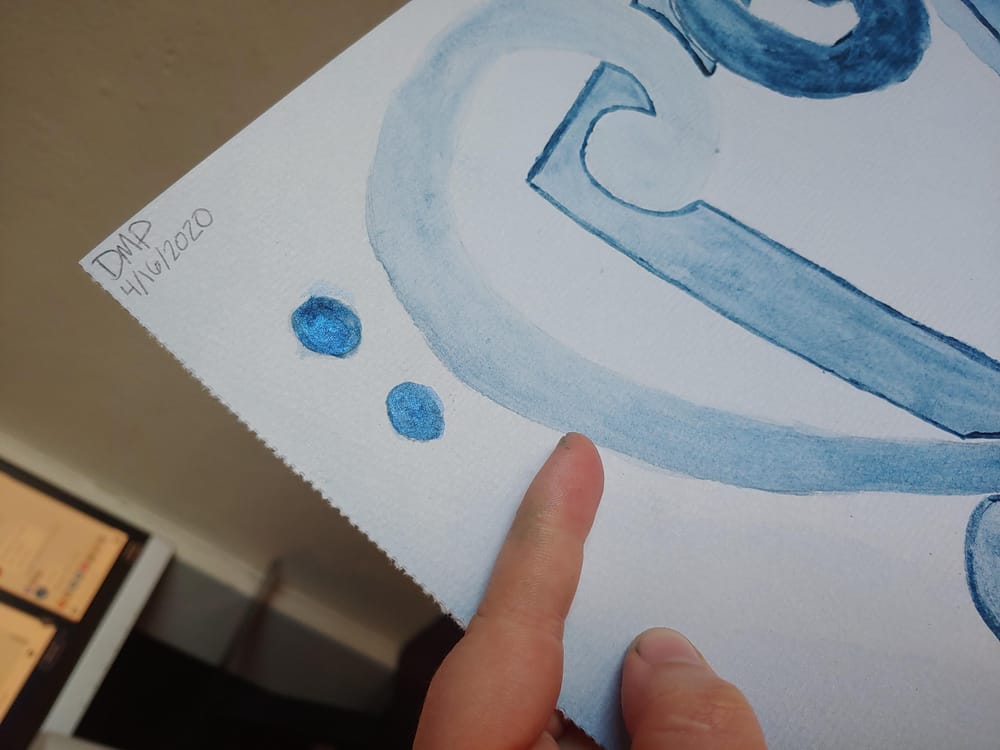 Monochrome Activity (plus iridescent ink) - image 1 - student project
