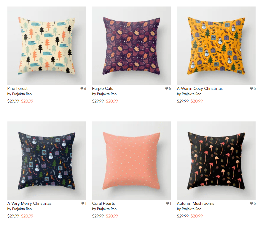 My Society6 Shop - image 1 - student project