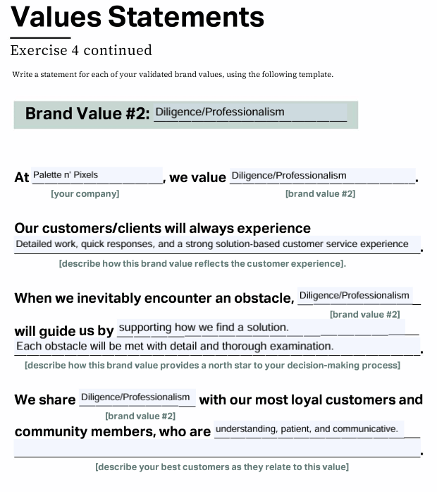 Build a Resilient Brand Part 2 - image 6 - student project