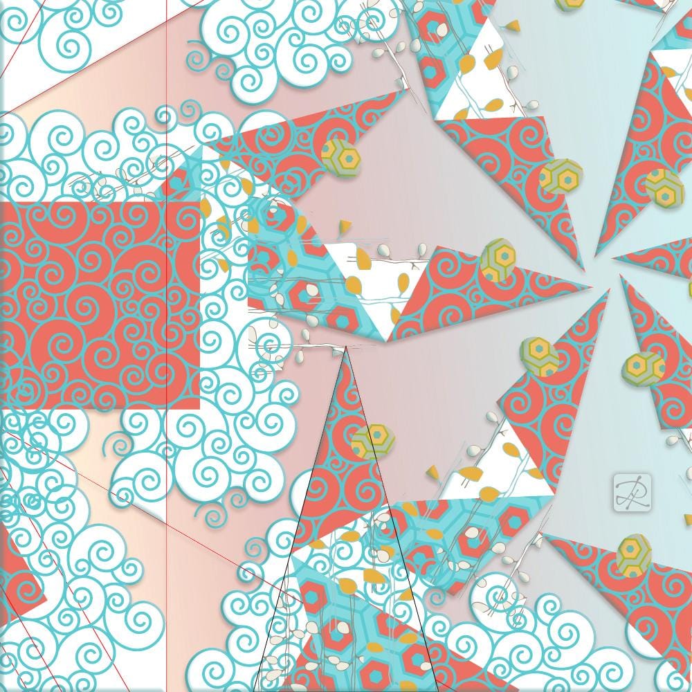 Flight of Fancy Mandala - image 4 - student project