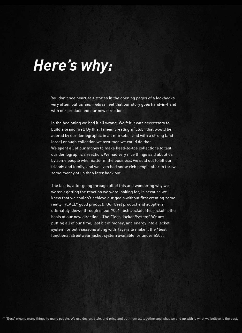 seminal® | URBAN TECHNICAL APPAREL | S.O.B. - S.S. - image 3 - student project