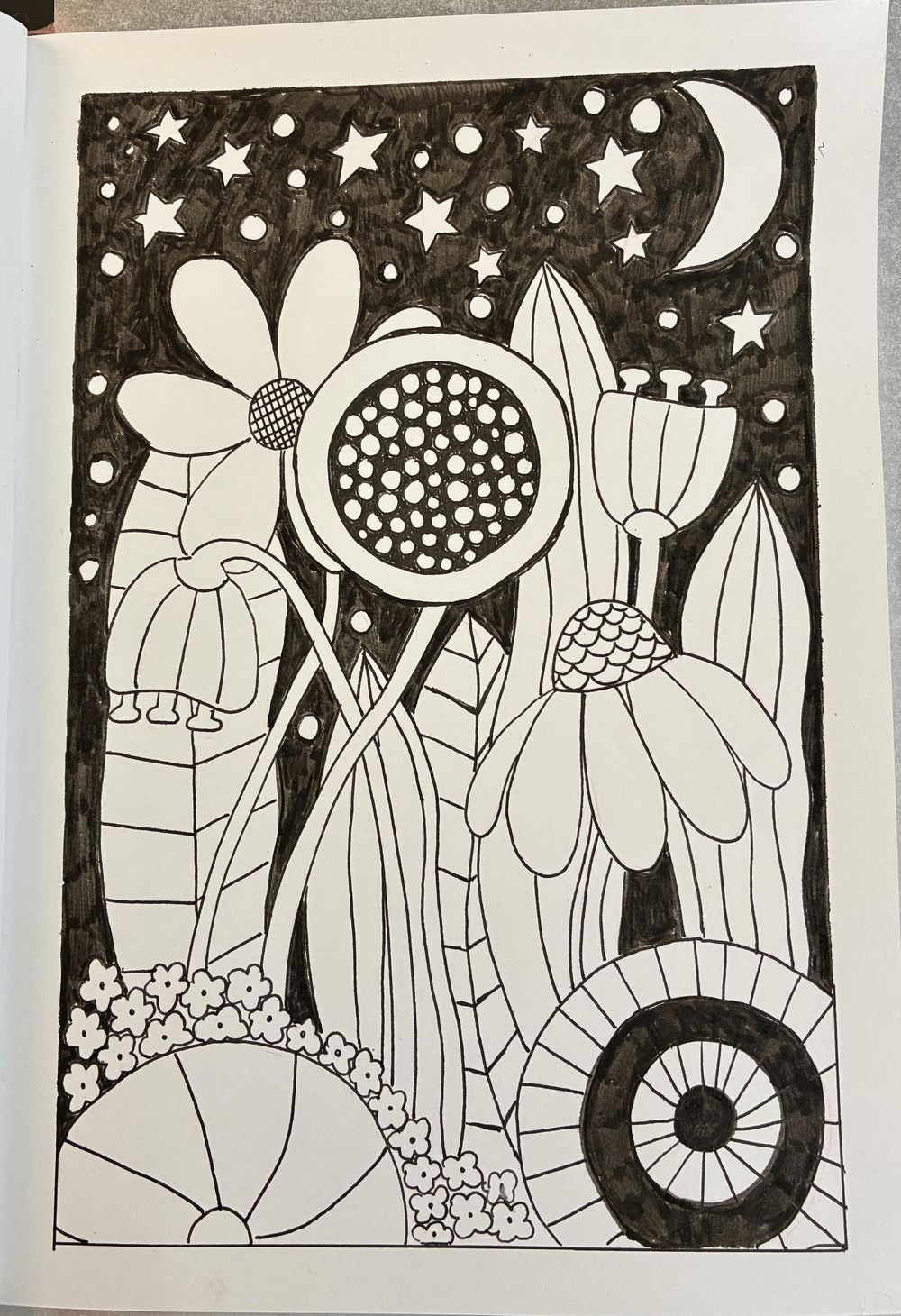Fantasy florals - image 3 - student project