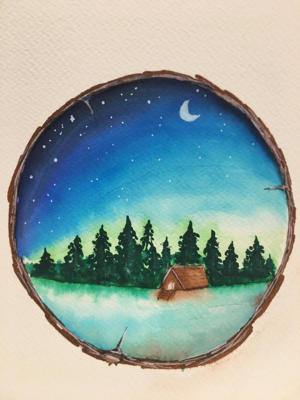 Cabin by the lake - image 1 - student project