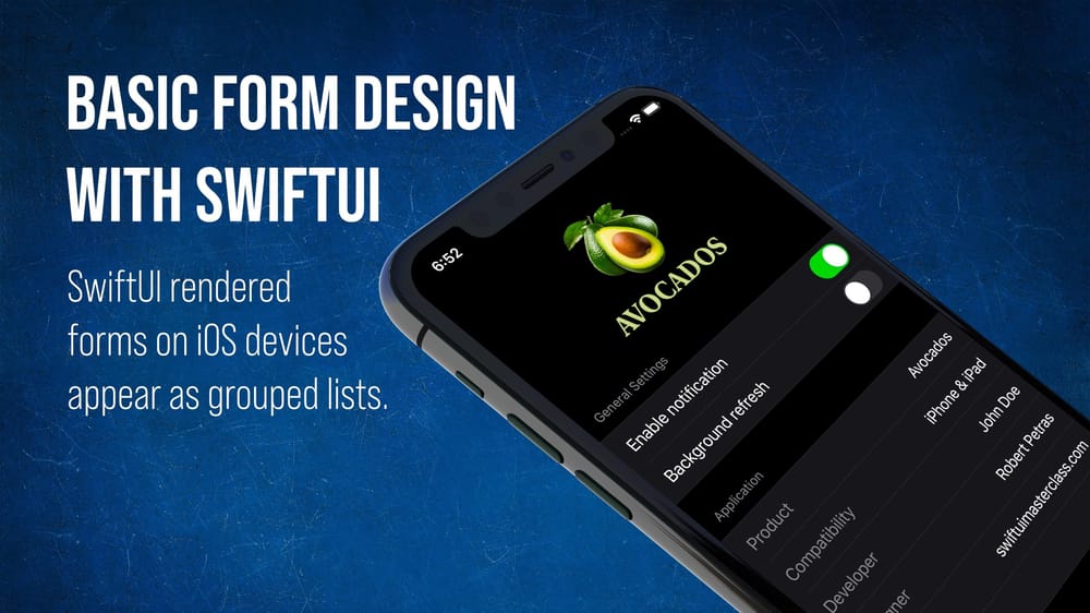 Avocado Recipes iOS 13 SwiftUI App Built in Xcode - image 4 - student project