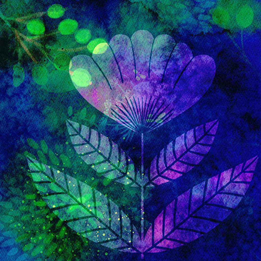 Negative watercolour painting with procreate. Skillshare Student Project