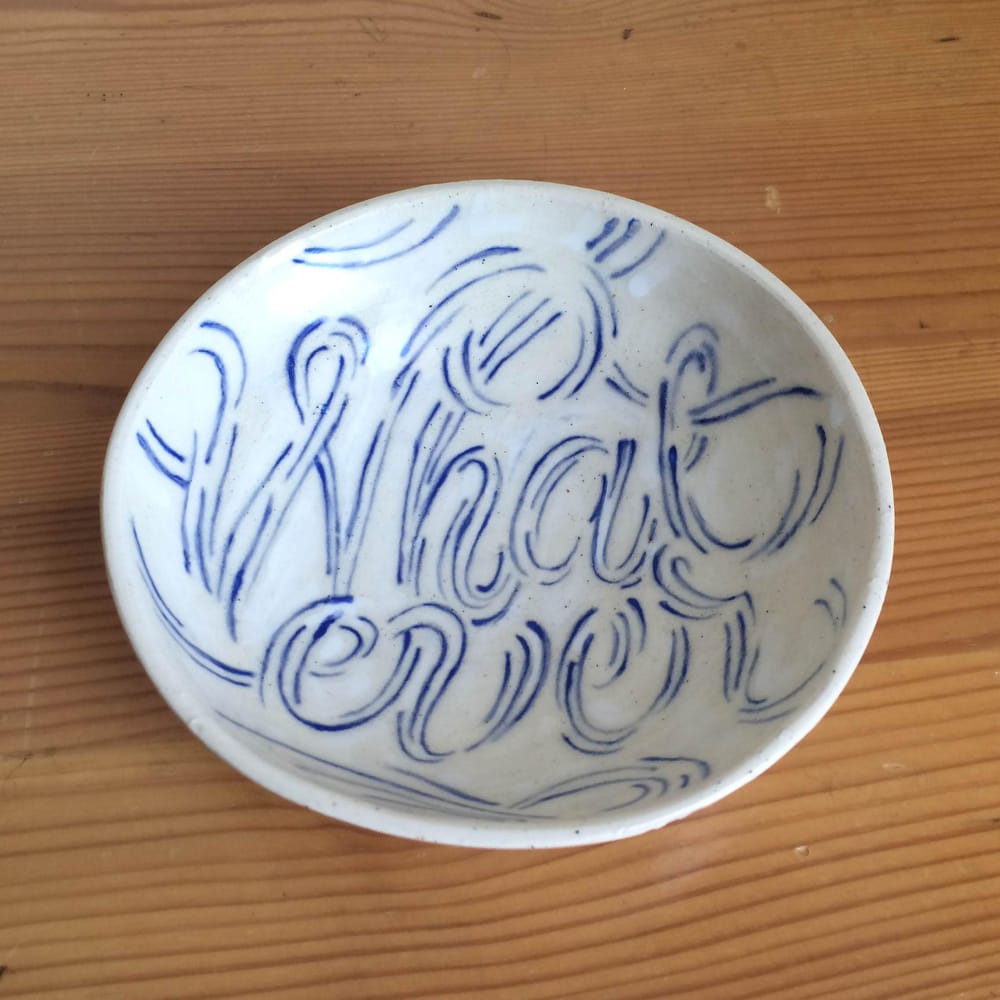 Lettered Pottery - image 8 - student project