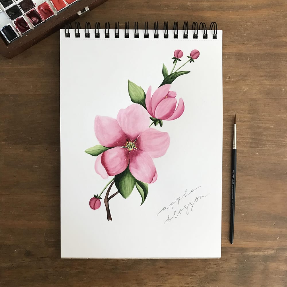 Spring blossom, 3 ways - image 1 - student project
