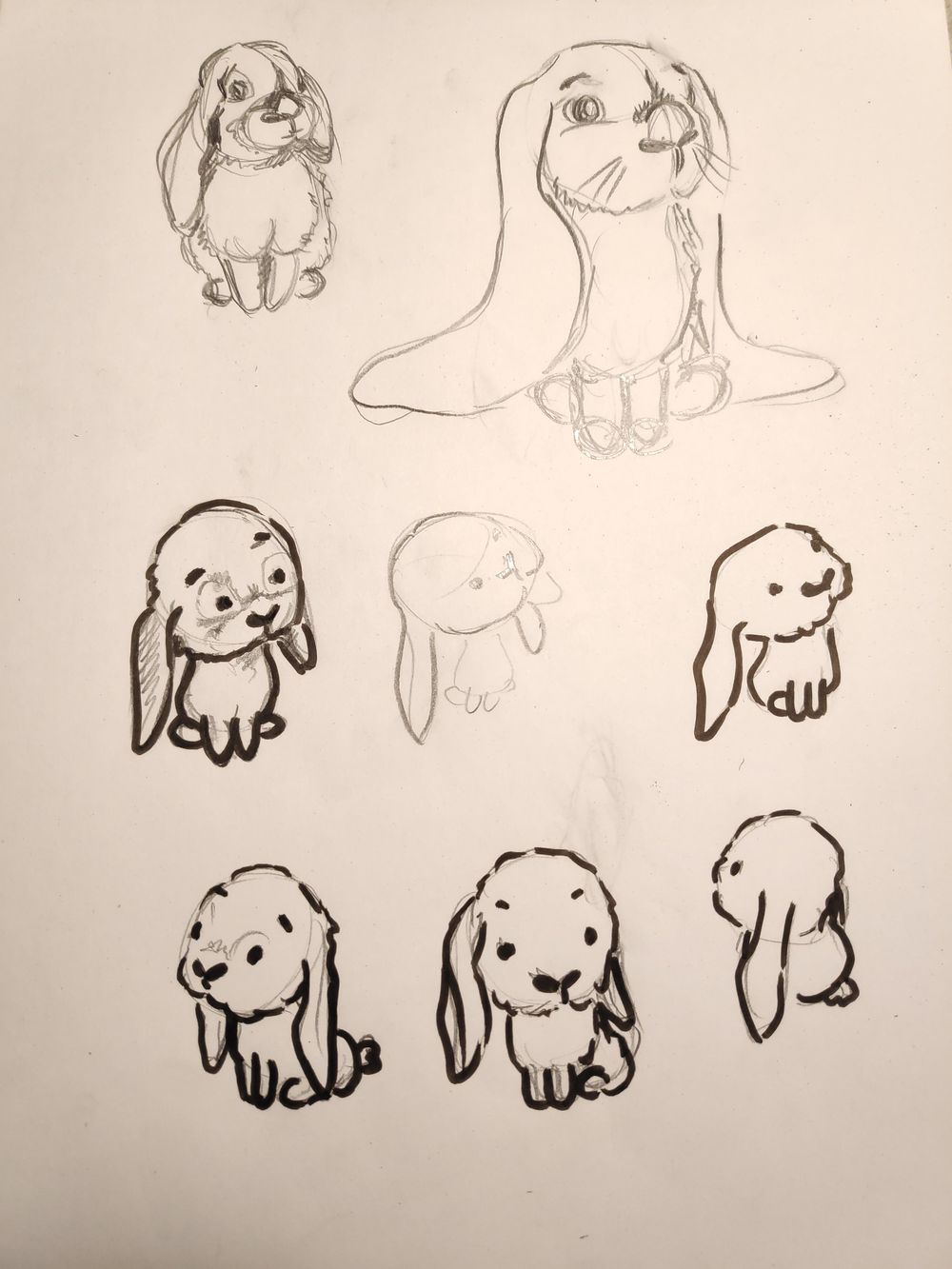 Stylized bunnies - image 2 - student project