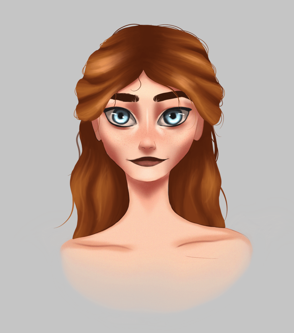 Female portrait - image 1 - student project